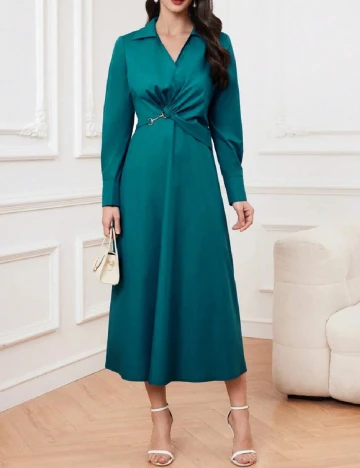 Rochie lunga SHEIN, turcoaz
