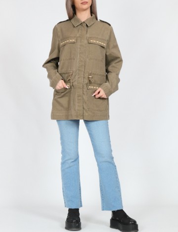 
						Jacheta Vero Moda, kaki