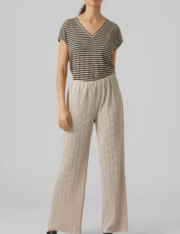 Tricou Vero Moda, alb/negru Alb