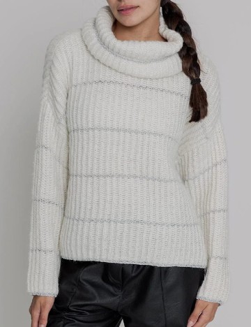
						Pulover Vero Moda, alb