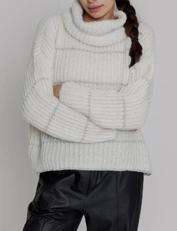 Pulover Vero Moda, alb