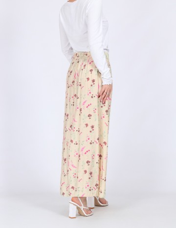Fusta Vero Moda, crem