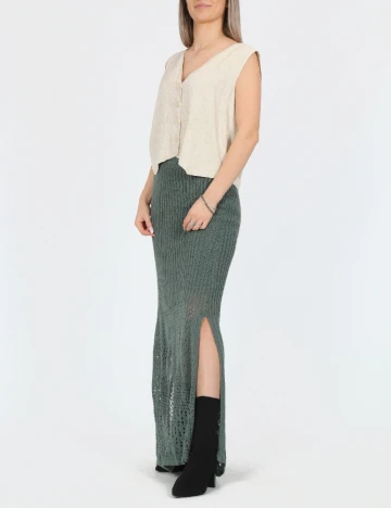 Fusta Vero Moda, verde