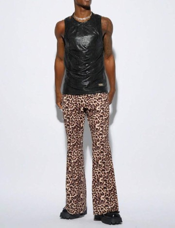 
						Pantaloni SHEIN, animal print