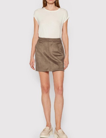 
						Fusta Vero Moda, maro