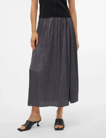 Fusta Vero Moda, gri
