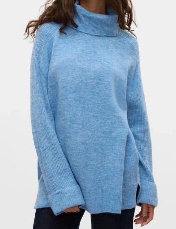 Pulover Oversize Vero Moda, albastru