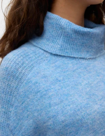 Pulover Oversize Vero Moda, albastru