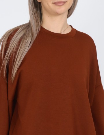 Bluza Oversize Vero Moda, maro