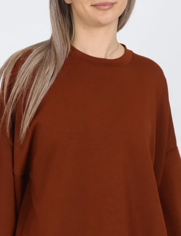 Bluza Oversize Vero Moda, maro