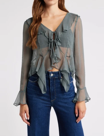 Bluza Vero Moda, verde