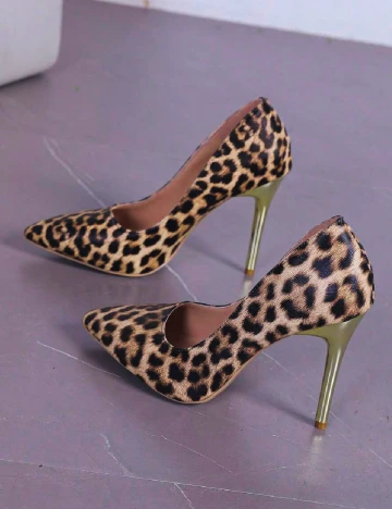 Pantofi SHEIN, animal print Animal print