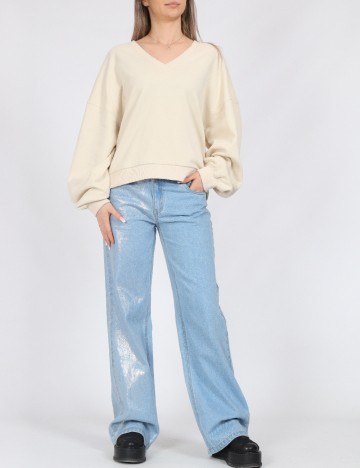 Bluza Vero Moda, ecru