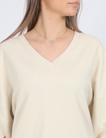 Bluza Vero Moda, ecru