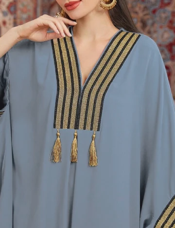 Rochie lunga SHEIN, albastru