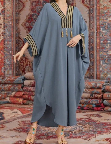 Rochie lunga SHEIN, albastru