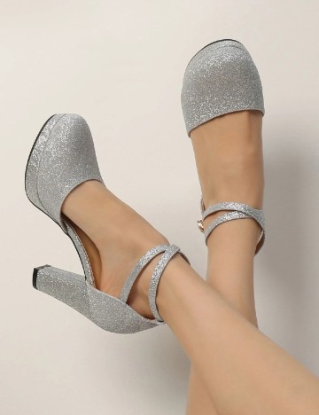 Pantofi SHEIN, gri