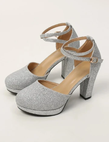 Pantofi SHEIN, gri