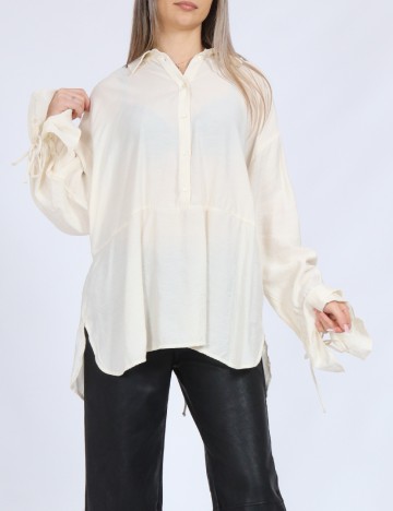 
						Camasa Vero Moda, ecru