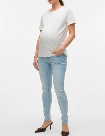 
						Blugi Mamalicious, albastru