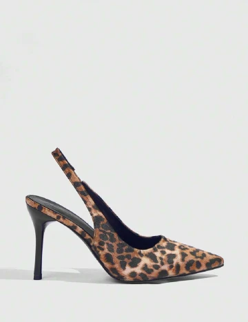 Pantofi Cuccoo, animal print