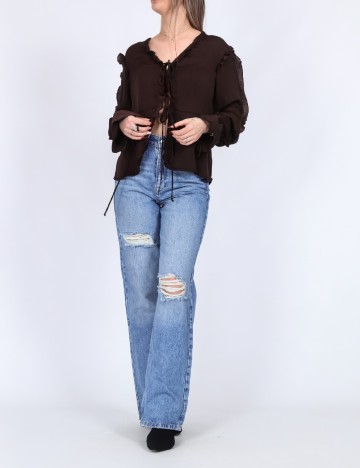 
						Bluza Vero Moda, maro