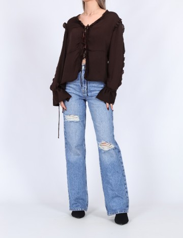 Bluza Vero Moda, maro