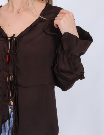 Bluza Vero Moda, maro