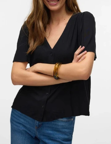 Camasa Vero Moda, negru Negru