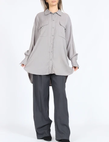 Camasa Vero Moda, gri