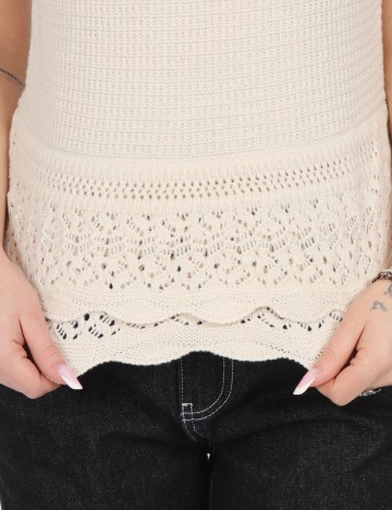 Bluza Vero Moda, crem