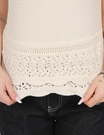 Bluza Vero Moda, crem