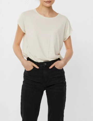 Tricou Vero Moda, ecru