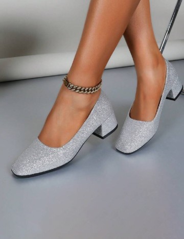 
						Pantofi SHEIN, argintiu