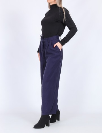 Pantaloni Vero Moda, bleumarin