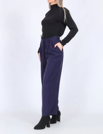 Pantaloni Vero Moda, bleumarin