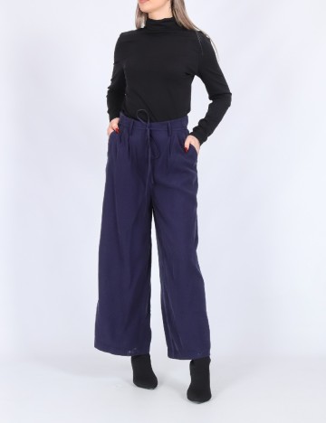 Pantaloni Vero Moda, bleumarin