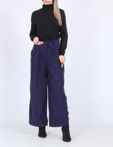 Pantaloni Vero Moda, bleumarin