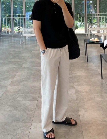 
						Pantaloni Dazy, bej