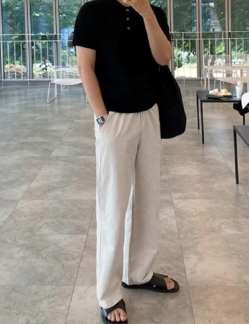 Pantaloni Dazy, bej