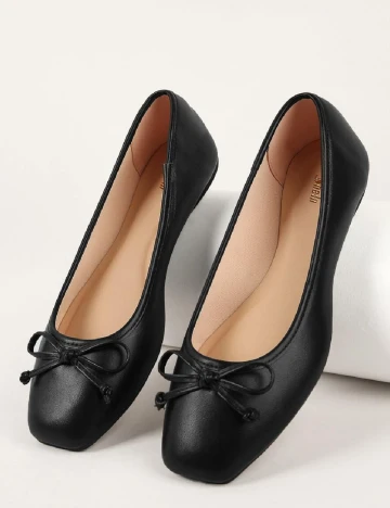 Balerini SHEIN, negru Negru