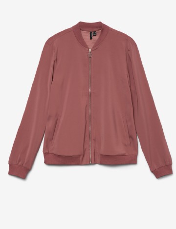 Jacheta Vero Moda, roz pudra inchis