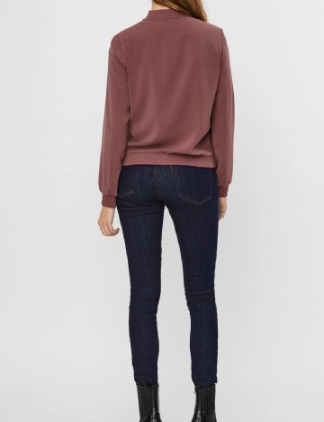 Jacheta Vero Moda, roz pudra inchis