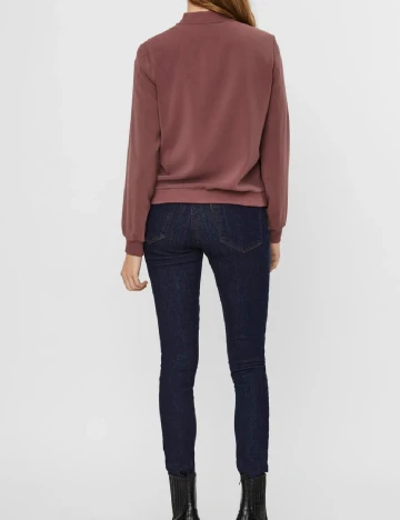 Jacheta Vero Moda, roz pudra inchis