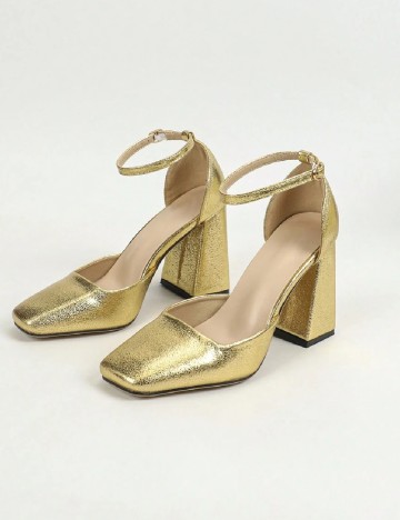 
						Pantofi SHEIN, auriu