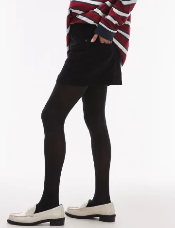 Fusta Top Shop, negru Negru