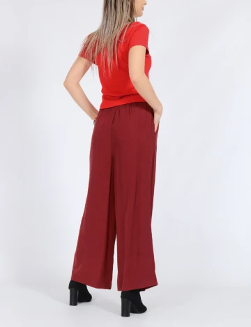Pantaloni Vero Moda, caramiziu