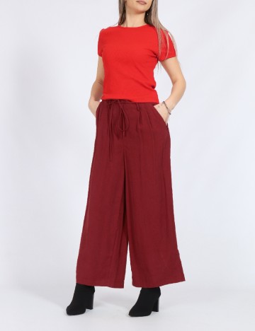 Pantaloni Vero Moda, caramiziu