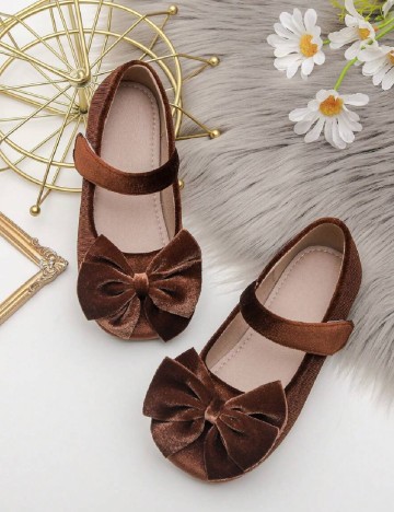 Pantofi Shein Kids, maro