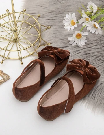 Pantofi Shein Kids, maro Maro